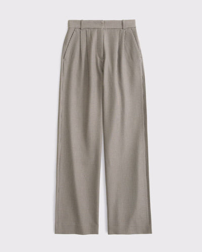 A&F Sloane Tailored Wide Leg Pant