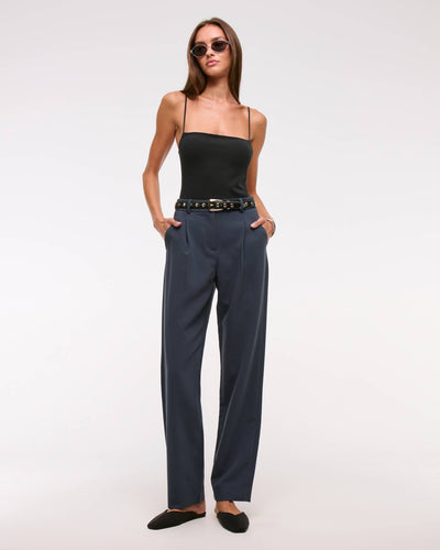 A&F Quinn Tailored Straight Pant