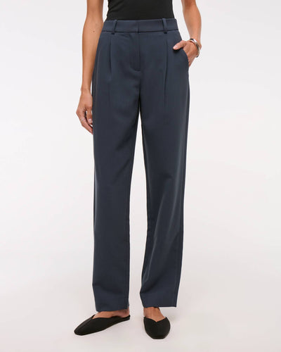A&F Quinn Tailored Straight Pant
