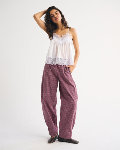Twill Barrel Pull-On Pant