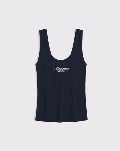 100% Cotton Logo Tank