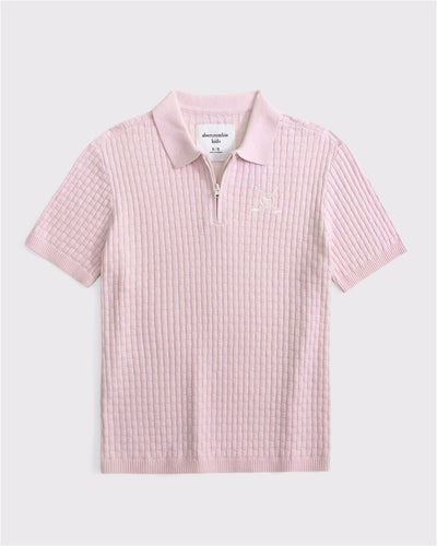 golf quarter-zip polo
