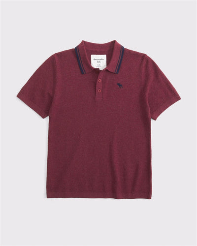 icon 3-button sweater polo