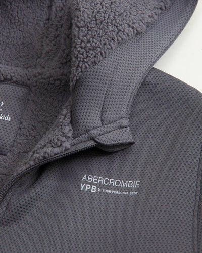 YPB Lightweight Cozy-Lined Full-Zip Hoodie