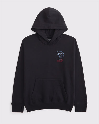 dodge graphic popover hoodie
