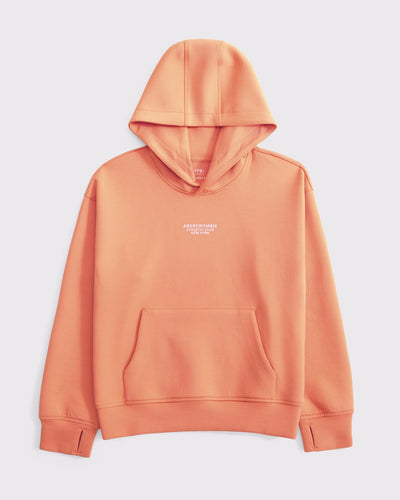 ypb neoknit graphic logo popover hoodie