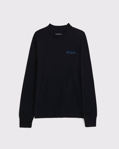 Long-Sleeve Logo Tee