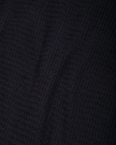 Cozy Long-Sleeve Waffle Crew