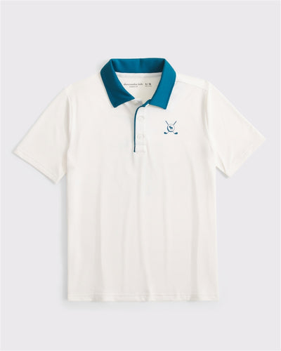 button-up golf polo