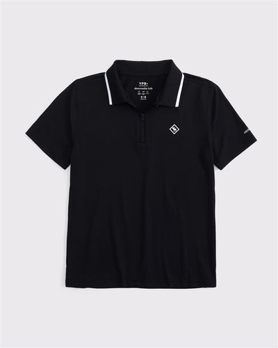 ypb quarter-zip active polo