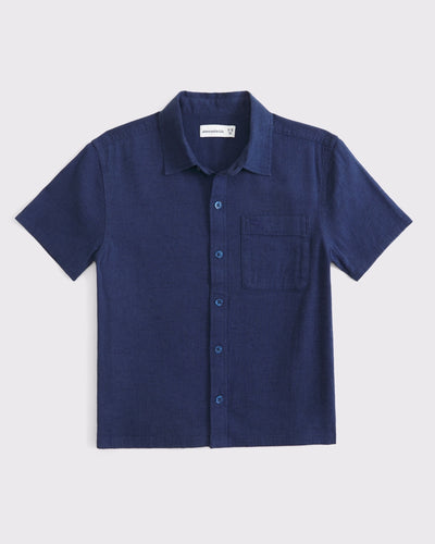 short-sleeve button-up shirt