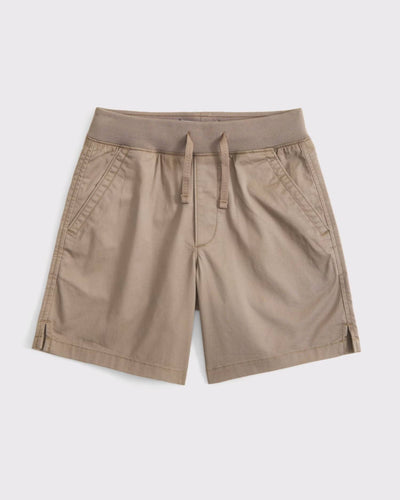 Knit Rib Twill Shorts