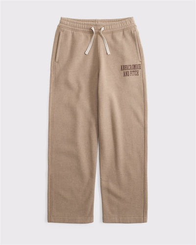 logo baggy open-hem sweatpant