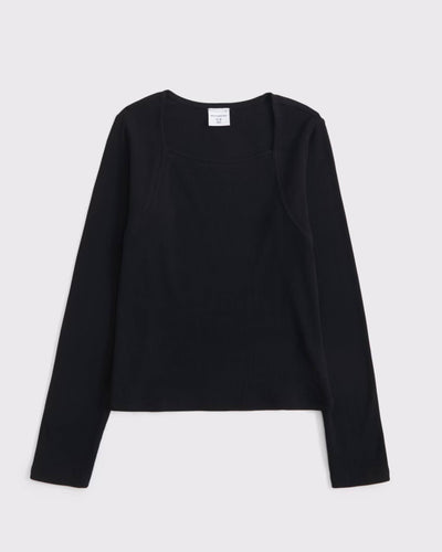 YPB Long-Sleeve Rib Top