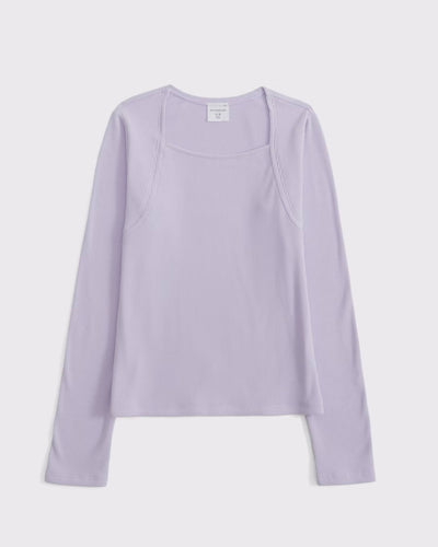 YPB Long-Sleeve Rib Top