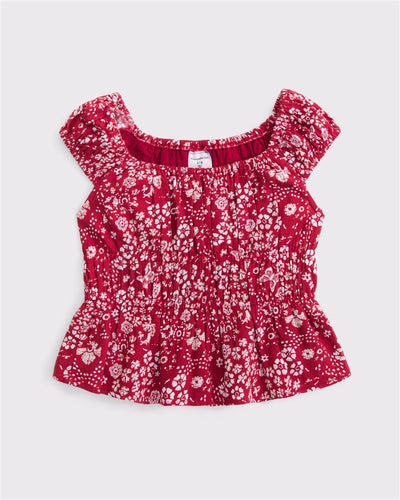 smocked top