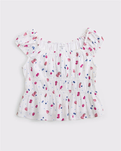 smocked top
