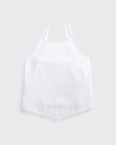pointed hem tank