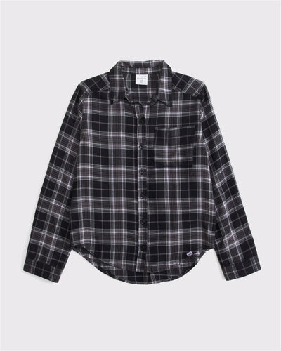 long-sleeve flannel shirt