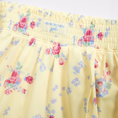ypb tiered ruffle active skirt