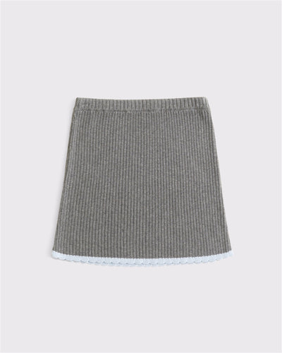 sweater mini skirt