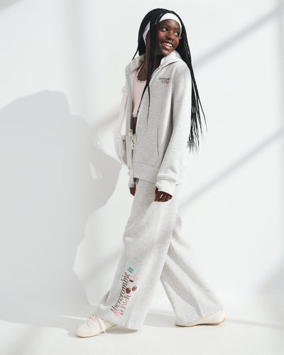 ypb graphic baggy sweatpants