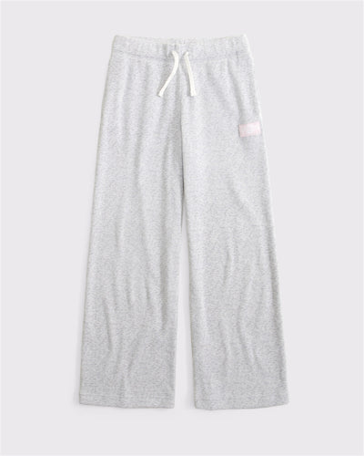 ypb baggy waffle open-hem sweatpant