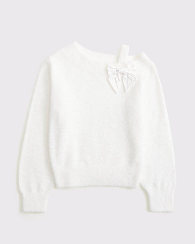 Asymmetrical Bow Sweater