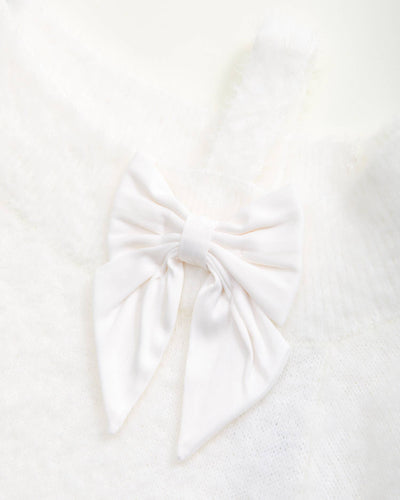 Asymmetrical Bow Sweater