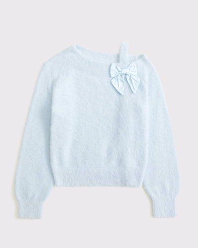 Asymmetrical Bow Sweater
