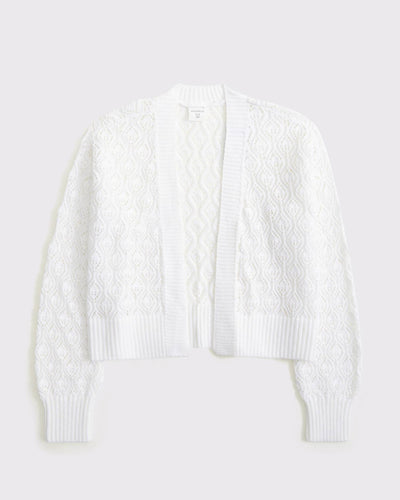 slouchy non-closure layerable cardigan