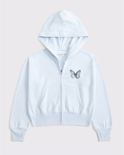 Graphic Full-Zip Hoodie
