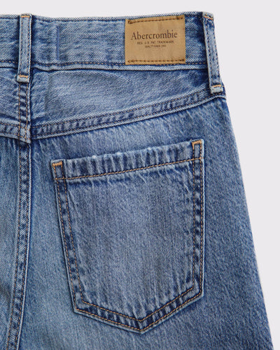 High Rise Ultra Wide Leg Jeans