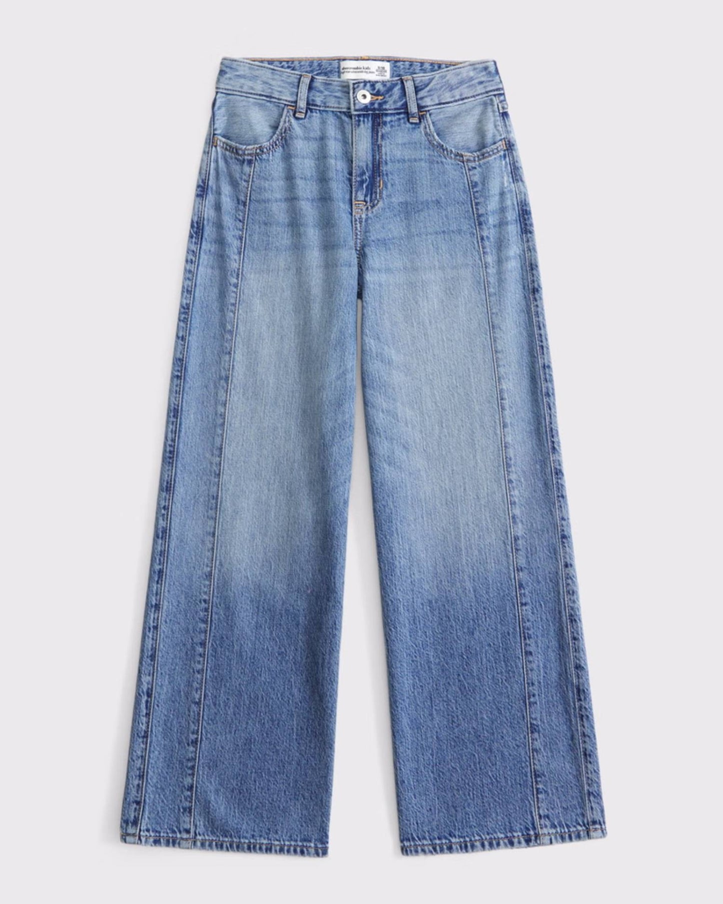 High Rise Ultra Wide Leg Jeans