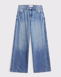 High Rise Ultra Wide Leg Jeans
