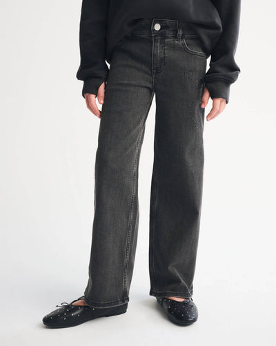 High Rise Wide Leg Jeans