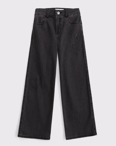 High Rise Wide Leg Jeans