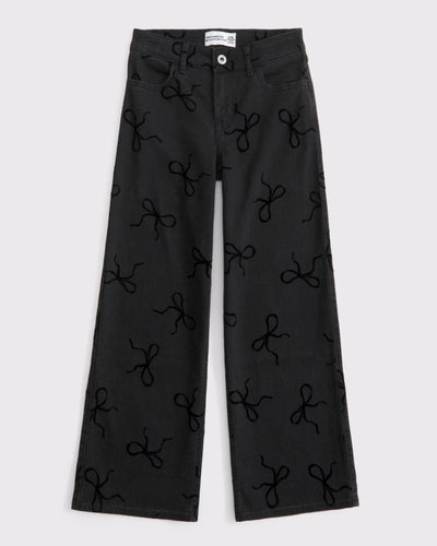 High Rise Ultra Wide Leg Jeans