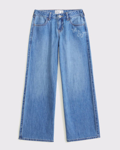 Low Rise Baggy Jeans