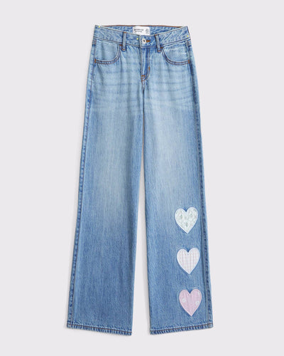 Low Rise Baggy Jeans
