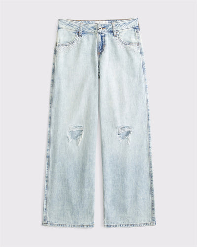 low rise baggy jean