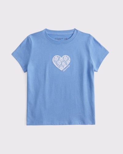 oversized graphic logo tee