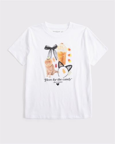 oversized halloween crew tee