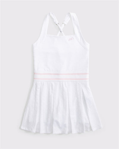 ypb lace pleated dress