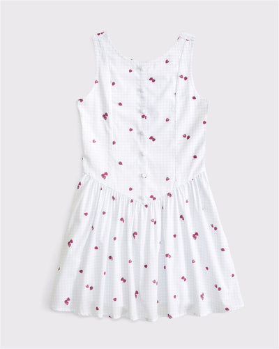 button-through mini dress
